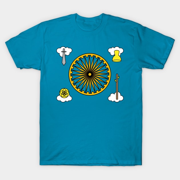 The Wheel Of Fortune T-Shirt by Arlain